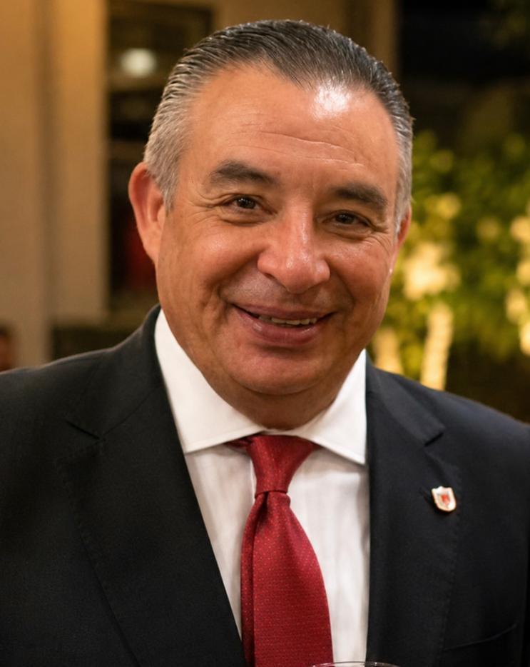 Hector Burges en presentación institucional sobre protección portuaria